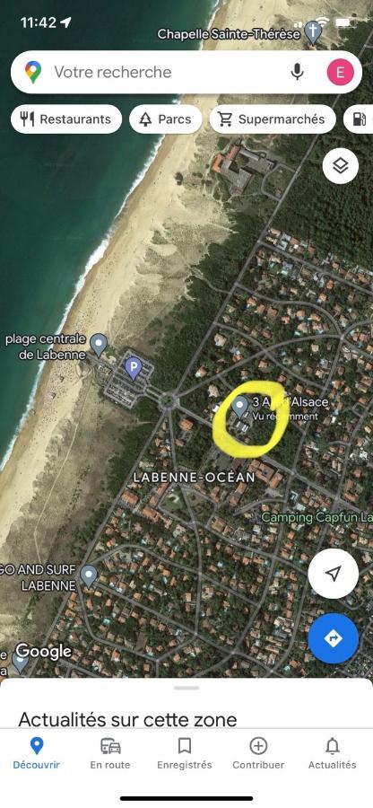 Rez De Chaussee Bord De L Ocean Labenne Eksteriør billede